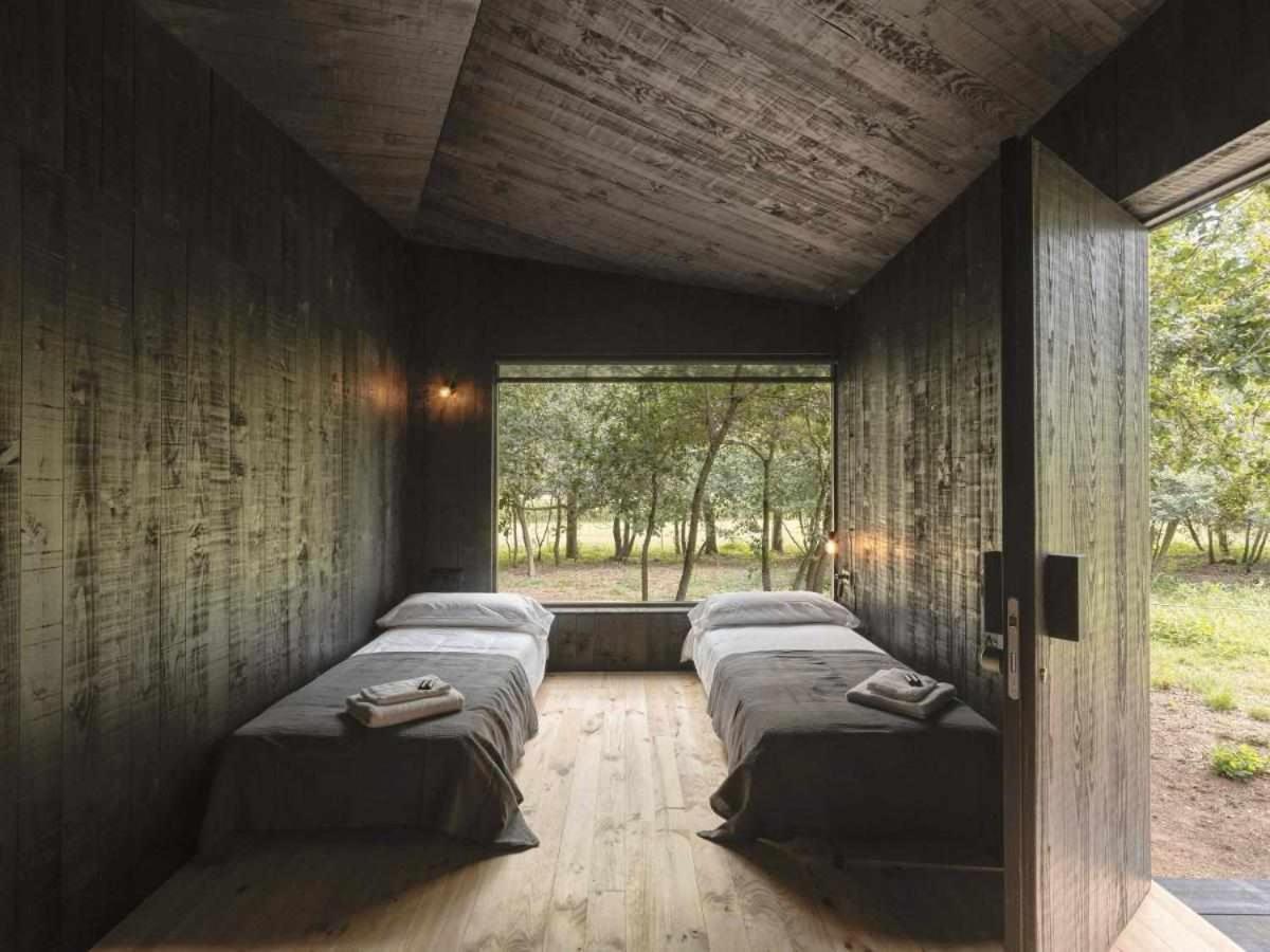 A Leira 116 Cabanas De Diseno Sarria Bagian luar foto