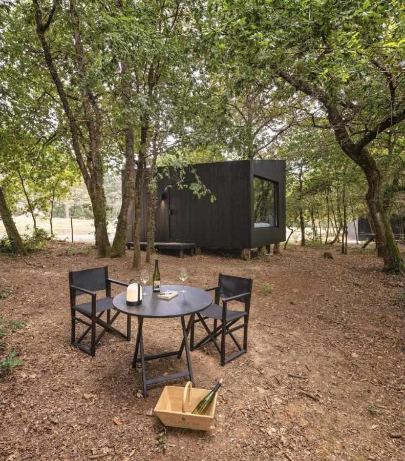 A Leira 116 Cabanas De Diseno Sarria Bagian luar foto