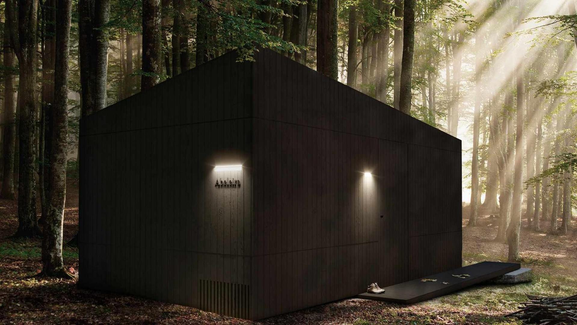 A Leira 116 Cabanas De Diseno Sarria Bagian luar foto