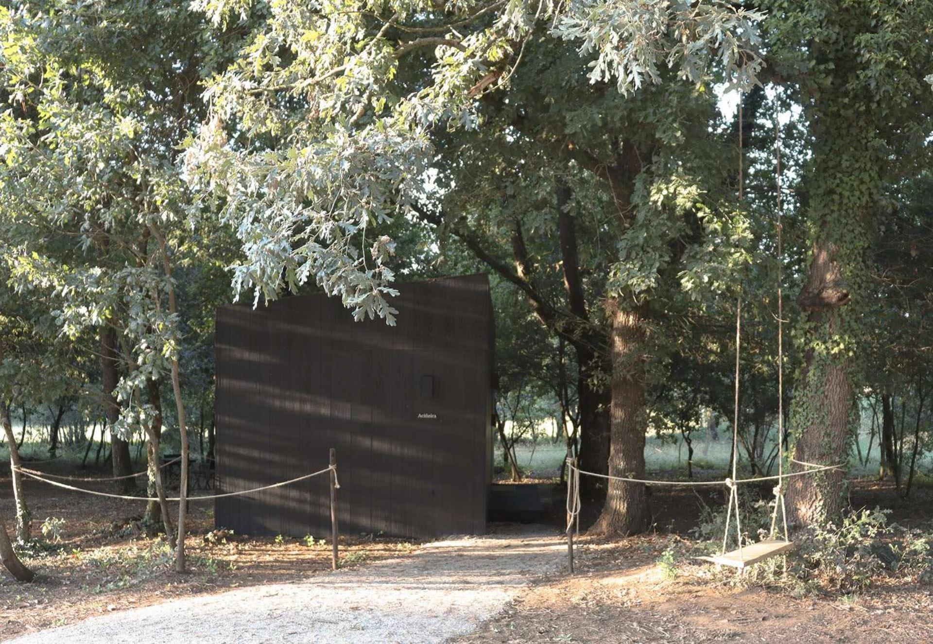 A Leira 116 Cabanas De Diseno Sarria Bagian luar foto